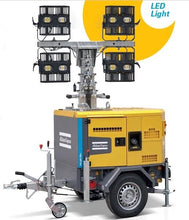 Load image into Gallery viewer, Atlas Copco Hydraulic Lifting Light Tower HiLight H5+ H4 - Hyshina