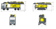 Load image into Gallery viewer, Atlas Copco Underground core drill rig Explorac235 - Hyshina
