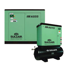 Load image into Gallery viewer, Sullair Stationary Industrial Rotary Screw Air Compressor AS45 VSD 60HP 45kW 7.6bar 8.6bar 10.6bar 12.6bar
