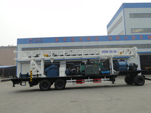Load image into Gallery viewer, Tralier Mounted Water Well Drilling Rig BZCT600 - Hyshina
