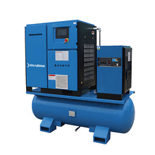 Load image into Gallery viewer, BG60APM 45kw 60HP 16bar 20bar 4-in-1 Combined Permanent Magnet VSD Rotary Screw Air Compressor Integrated Air Tank, Refreigerated Dryer & Filters, for Laser Cutting - Hyshina