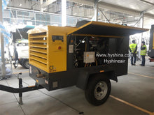 Load image into Gallery viewer, Atlas Copco XAHS400 PACE Portable Diesel Screw Air Compressor 5-12bar 410-360cfm 12-10m³/min Mining Construction Outdoor Work - Hyshina