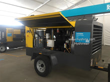 Load image into Gallery viewer, Atlas Copco XAXS600 Portable Diesel Screw Air Compressor 17bar 250psi 587cfm 17m³/min Mining Construction Industrial Outdoor Use - Hyshina