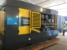 Load image into Gallery viewer, Atlas Copco X1300 Portable Diesel Screw Air Compressor 13-30 bar 190-435 psi 1377-1240 cfm 39-35.1 m3/min Rugged Terrain Outdoor - Hyshina