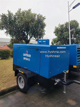Load image into Gallery viewer, LIUTECH LUY120-12 Diesel Rotary Screw Portable Air Compressor 12bar 175psi 12m³/min 425cfm with Atlas Copco Air-end & Yuchai Engine | Low Noise, Energy-Saving for Construction, Mining, Outdoor Use, Heavy Machinery - Hyshina