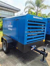 Load image into Gallery viewer, LIUTECH LUY130-15 Diesel Rotary Screw Portable Air Compressor 15bar 215psi 13m³/min 460cfm with Atlas Copco Air-end & Yuchai Engine | Low Noise, Energy-Saving for Mining, Construction, Outdoor Use, Rock Drilling - Hyshina