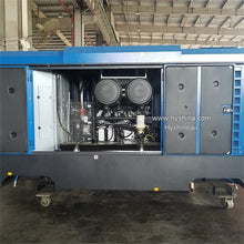 Load image into Gallery viewer, LIUTECH LUY180-19 Diesel Rotary Screw Portable Air Compressor 19bar 275psi 18m³/min 635cfm with Atlas Copco Air-end & Yuchai Engine | Low Noise, Energy-Saving for Mining, Construction, Outdoor Use, Foundation Piling - Hyshina