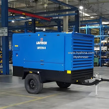 Load image into Gallery viewer, LIUTECH LUY220-8 Diesel Rotary Screw Portable Air Compressor 8bar 120psi 22m³/min 777cfm with Atlas Copco Air-end & Yuchai Engine | Low Noise, Energy-Saving for Construction, Mining, Outdoor Use, Bulk Handling - Hyshina