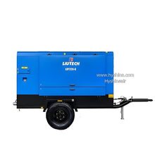 Load image into Gallery viewer, LIUTECH LUY220-8 Mobile Portable Screw Air Compressor 8bar 22m³/min 777cfm Diesel Engine Atlas Copco Air-end - Hyshina
