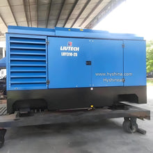 Load image into Gallery viewer, LIUTECH LUY215-21 Mobile Portable Rotary Screw Air Compressor 21bar 300psi 760cfm 21.5m³/min Atlas Copco Air-end Cummins Diesel Engine - Hyshina