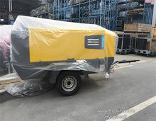 Load image into Gallery viewer, Atlas Copco XATS350 XATS156C Portable Diesel Screw Air Compressor 10.3bar 360cfm 10m³/min Mobile Engine Low Noise Mining Construction New - Hyshina