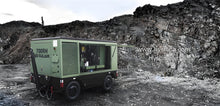 Load image into Gallery viewer, Sullair 1300 Diesel Engine Screw Portable Air Compressor 24.1bar 350psi 1300cfm 36.8m³/min Pneumatic Water Well Drilling Rig New