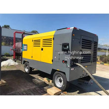 Load image into Gallery viewer, Atlas Copco V1200 Portable Diesel Screw Air Compressor 25 bar 363psi 33.42m³/min 1181CFM Industrial Mining Construction Outdoor - Hyshina