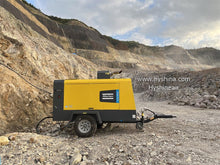Load image into Gallery viewer, Atlas Copco XRHS650 XRHS666 PACE Diesel Screw Portable Air Compressor 13-20bar 190-300psi 759-657cfm 22-19m³/min Off-Road Applications - Hyshina