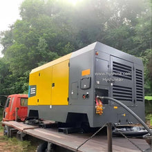 Load image into Gallery viewer, Atlas Copco V900 Portable Diesel Screw Air Compressor 25bar 363psi 896cfm 25m³/min Mining Construction Remote Site Outdoor Work - Hyshina