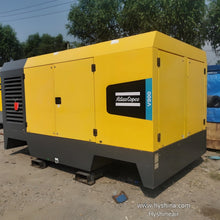 Load image into Gallery viewer, Atlas Copco V900 Portable Diesel Screw Air Compressor 25bar 363psi 896cfm 25m³/min Mining Construction Remote Site Outdoor Work - Hyshina