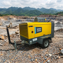 Cargar imagen en el visor de la galería, Atlas Copco X-Air 360-10 Mobile Diesel Screw Air Compressor 365 CFM 10.3 M3/min 10.3 Bar 150 Psi Cummins Water Well Drilling