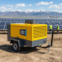 Загрузить изображение в средство просмотра галереи, Atlas Copco X-Air 400-7 Mobile Diesel Screw Air Compressor 410 CFM 12 M3/min 7 Bar 100 Psi Cummins Handheld Tools