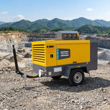 Загрузить изображение в средство просмотра галереи, Atlas Copco X-Air 460-10 Mobile Diesel Screw Air Compressor 460 CFM 13 M3/min 10 Bar 145 Psi Cummins 177HP Construction Mining