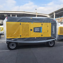 Load image into Gallery viewer, Atlas Copco X1300 Mobile Portable Diesel Engine Screw Air Compressor 13-30 bar 190-435 psi 1377-1240 cfm 39-35.1 m3/min Rugged Terrain Outdoor - Hyshina