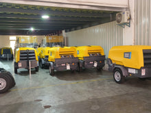 Cargar imagen en el visor de la galería, Atlas Copco X-Air 360-10 Mobile Diesel Screw Air Compressor 365 CFM 10.3 M3/min 10.3 Bar 150 Psi Cummins Water Well Drilling