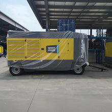 Load image into Gallery viewer, Atlas Copco XAVS1800 Diesel Rotary Screw Portable Air Compressor 10-14bar 145-203psi 40.7-48.4m³/min 1441-1712cfm with Caterpillar Engine for Drilling Sandblasting Painting - Hyshina
