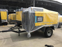 Load image into Gallery viewer, Atlas Copco XAXS600 Portable Diesel Screw Air Compressor 17bar 250psi 587cfm 17m³/min Mining Construction Industrial Outdoor Use - Hyshina