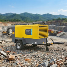 Load image into Gallery viewer, Atlas Copco XRS606PACE High Pressure Mobile Diesel Screw Air Compressor 563-627 CFM 12-17 Bar 175-250 Psi Cummins 260HP Drilling