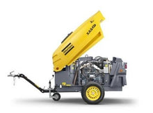 Load image into Gallery viewer, Atlas Copco Series 7: Single axle, oil-injected, rotary screw portable compressors, 7-12 bar (102-175 psig) - Hyshina