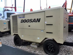 DOOSAN 1000 cfm portable diesel screw air compressor - Hyshina