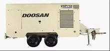Load image into Gallery viewer, DOOSAN portable diesel screw air compressor--XXHP1270/XHP1500FCAT Dual Pressure - High Flow 500 and 350 PSI - Hyshina

