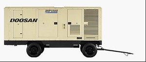 DOOSAN 1000 cfm portable diesel screw air compressor - Hyshina