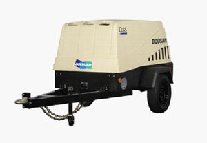 DOOSAN 185CFM Portable diesel screw compressor - Hyshina
