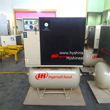 Load image into Gallery viewer, Ingersoll Rand UP5 UP6 TAS Small Oil-injected Screw Air Compressor 7.5kW 10HP 8bar 10bar with Integrated Refrigerated Dryer Optional 272L Receiver
