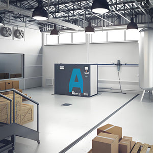 Atlas Copco AQ45 VSD Class 0 Oil-free Stationary Industrial Water-injected Screw Air Compressor 45kW/60HP 13bar/188psi FF Dryer