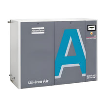 Load image into Gallery viewer, Atlas Copco AQ45 VSD Class 0 Oil-free Stationary Industrial Water-injected Screw Air Compressor 45kW/60HP 13bar/188psi FF Dryer
