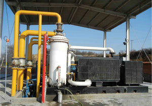 Coal Bed Methane Gas Screw Compressor Screw Type - Hyshina