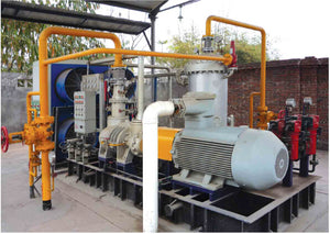 Natural Gas Screw Gas Compressor Screw Type - Hyshina