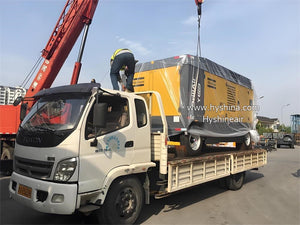 Atlas Copco Y1200 Diesel Engine Portable Air Compressor 15-35bar 218-508psi 1141-1416cfm 32.3-38.6m³/min High-Pressure Versatile