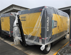 Atlas Copco V1200 Portable Diesel Screw Air Compressor 25 bar 363psi 33.42m³/min 1181CFM Industrial Mining Construction Outdoor