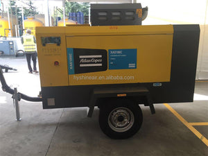Atlas Copco XAHS700 PACE Portable Diesel Screw Air Compressor 5-12bar 72-175psi 700-550cfm 20-15.6m³/min Industrial Outdoor Use
