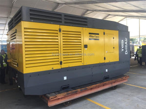 Atlas Copco Y1200 Diesel Engine Portable Air Compressor 15-35bar 218-508psi 1141-1416cfm 32.3-38.6m³/min High-Pressure Versatile - Hyshina