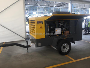 Atlas Copco XAVS650 Portable Diesel Screw Air Compressor 14bar 200psi 651cfm 18m³/min Demanding Industrial Outdoor Projects New