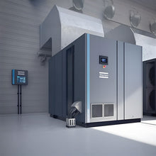 Load image into Gallery viewer, Atlas Copco GA132 + FF VSD Oil-injected Rotary Screw Air Compressor 132kW 180HP 5.5bar/7.5bar/8bar/10bar Optional Refrigerant Air Dryer Variable Speed Drive Heavy Duty Stationary Industrial Compressor
