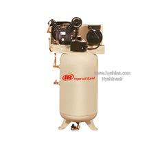 Load image into Gallery viewer, Ingersoll Rand 2545N10/12 Two Stage Lubricated Reciprocating Piston Air Compressor 10HP 7.5kW 12bar 303L Tank Industrial Pump
