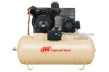 Load image into Gallery viewer, Ingersoll Rand 2475K5/12 Two Stage Lubricated Reciprocating Piston Air Compressor 5.5HP 4kW 12bar 150L Tank Industrial Pneumatic
