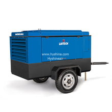 Load image into Gallery viewer, LIUTECH LUY085-14 Portable Screw Air Compressor 14bar 205psi 8.5m³/min 300cfm Diesel Powered Atlas Copco Air-end for Construction Drilling
