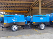 Load image into Gallery viewer, LIUTECH LUY120-12 Diesel Rotary Screw Portable Air Compressor 12bar 175psi 12m³/min 425cfm with Atlas Copco Air-end &amp; Yuchai Engine | Low Noise, Energy-Saving for Construction, Mining, Outdoor Use, Heavy Machinery
