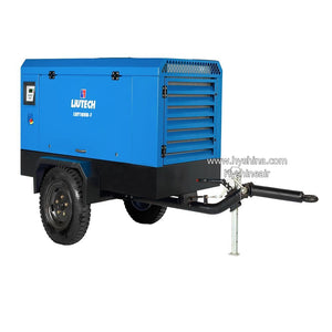 LIUTECH LUY100D-7 Electric Driven Portable Mobile Screw Air Compressor 7Bar 55kW 10m³/min Atlas Copco Air-end Outdoor Use Mining Rock Drilling