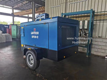 Load image into Gallery viewer, LIUTECH LUY120-7 Diesel Rotary Screw Portable Air Compressor 7bar 100psi 12m³/min 425cfm with Atlas Copco Air-end &amp; Yuchai Engine | Low Noise, Energy-Saving for Construction, Mining, Outdoor Industrial Use, Pneumatic Tools

